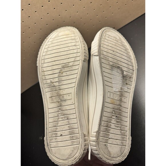 Esprit Luna Women’s White High Top Canvas Sneakers Size 8M Casual Shoes - Picture 7 of 7